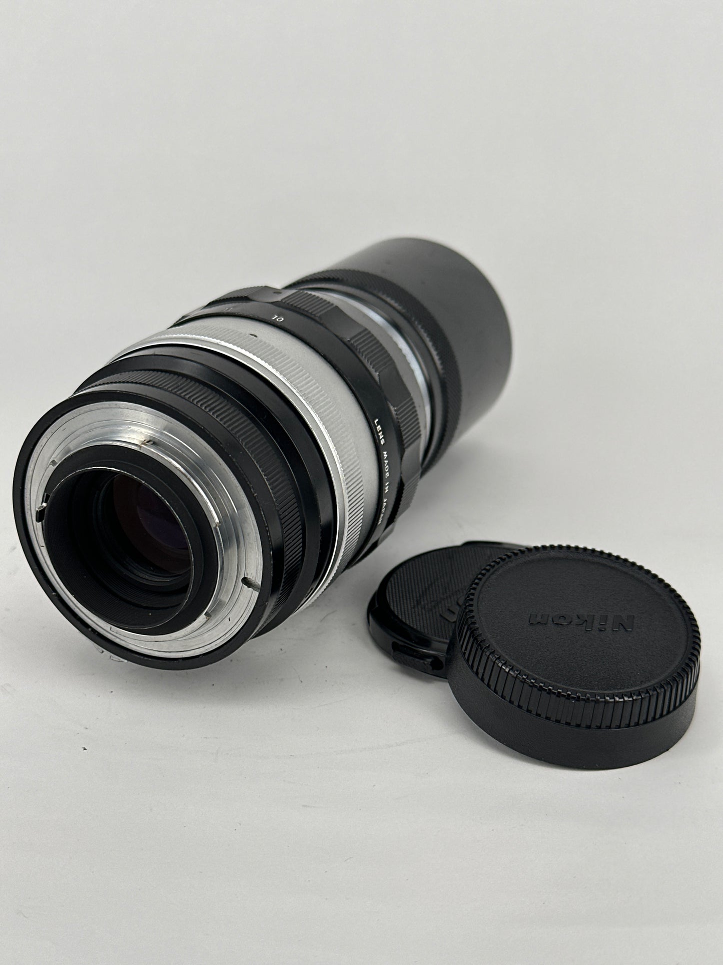 Nikkor-Q Auto 20cm f4 lens