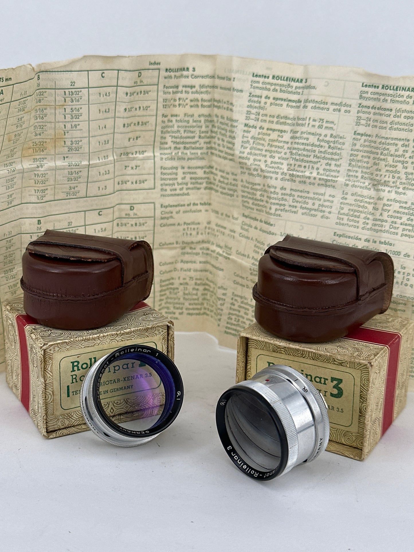 Rolleinar 1 and 3 Set