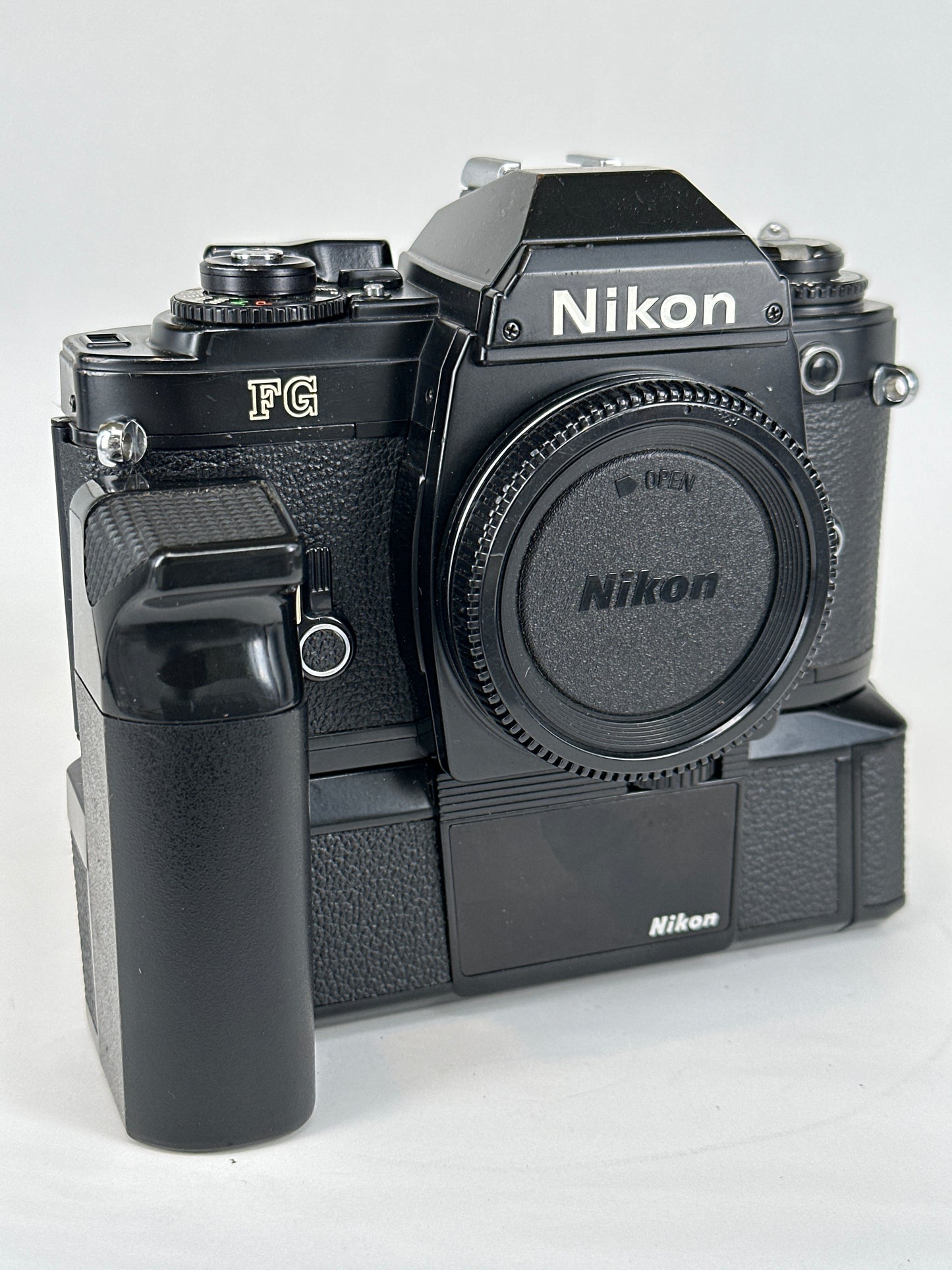 Nikon FG with MD-14 Motordrive