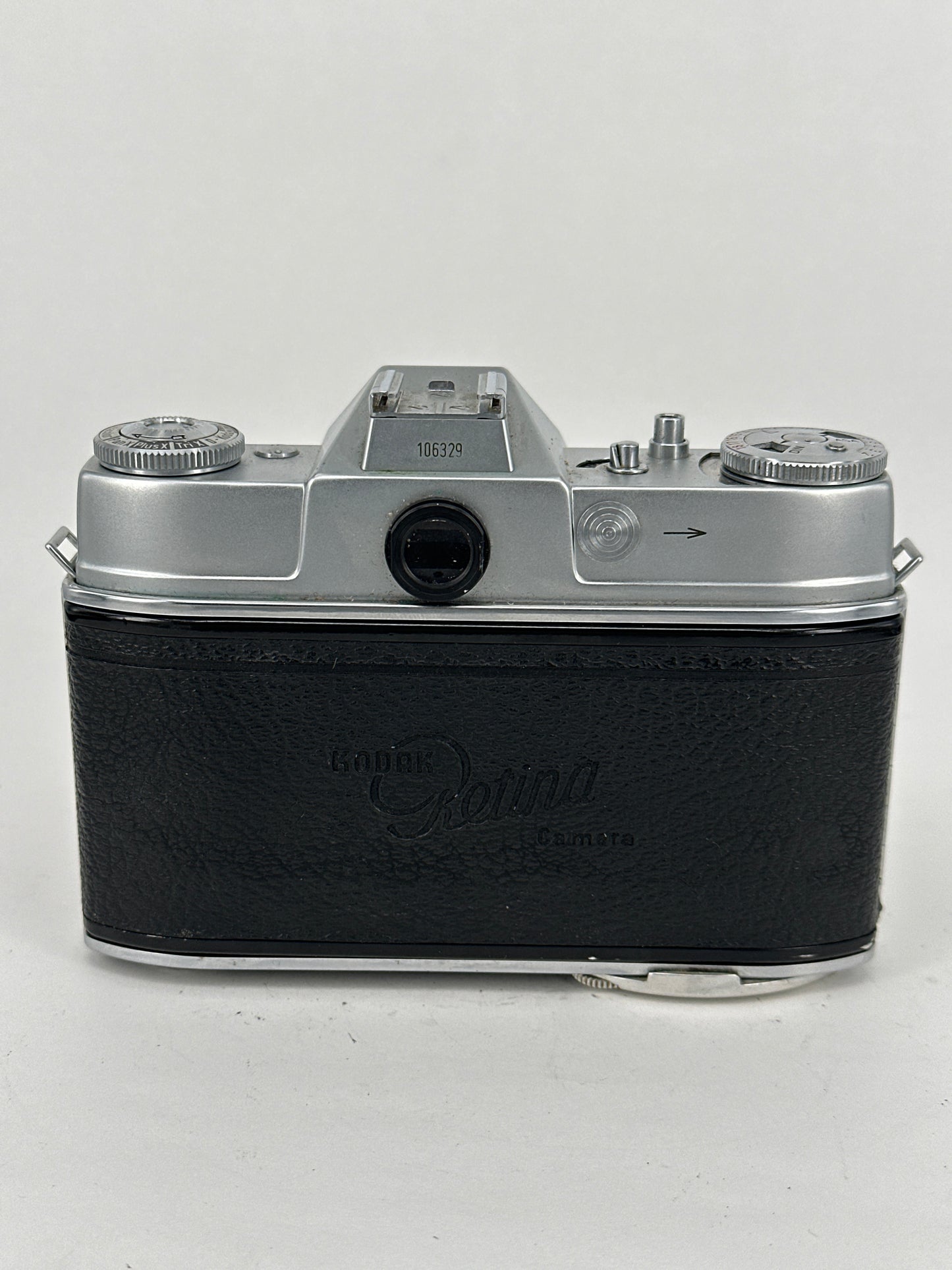 Kodak Retina Reflex with Synchor-Compur Shutter, Retina-Xenon 50mm f2 lens and Walz lens hood