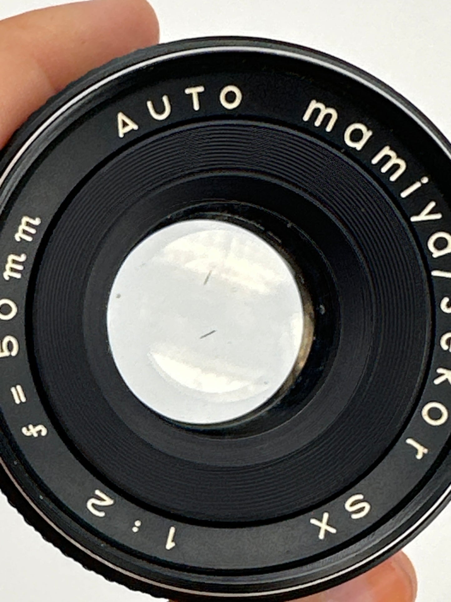 Auto Mamiya/Sekor SX 50mm f2 lens