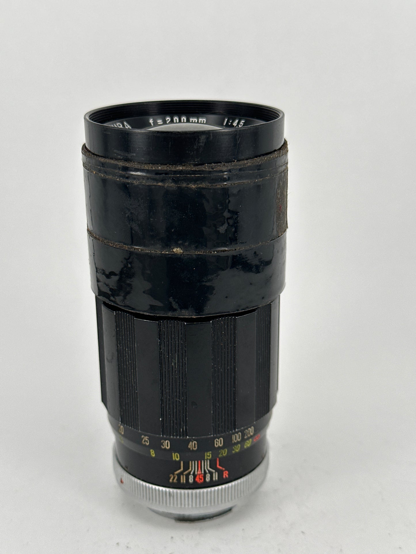 Komura Sankyo Kohki 200mm f4.5 lens with mould