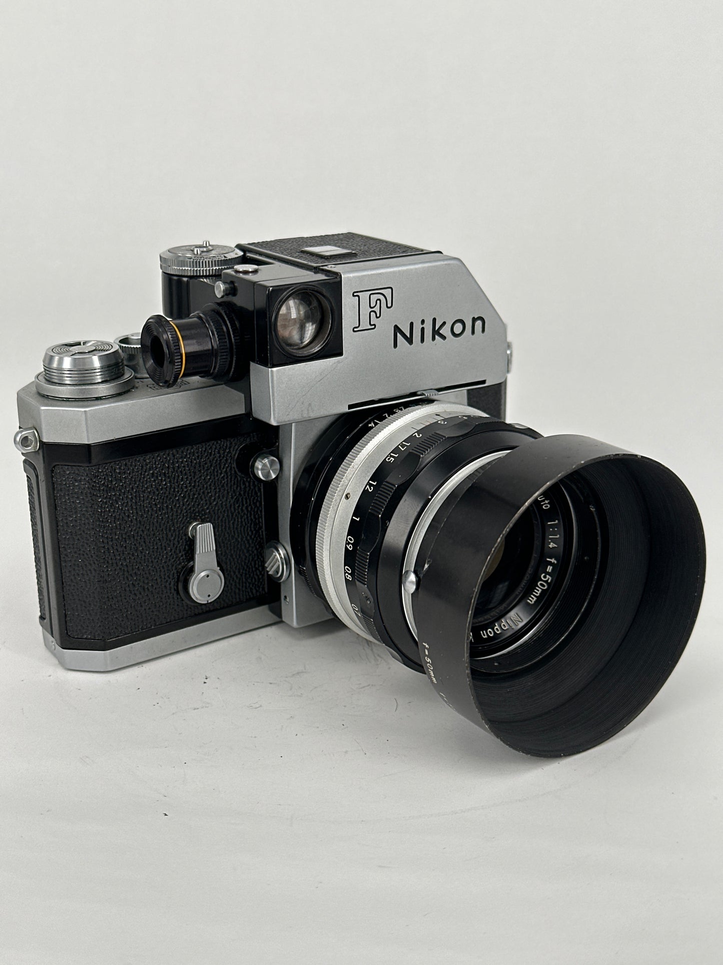 Nikon F with Nikkor-S Auto 50mm f1.4 lens