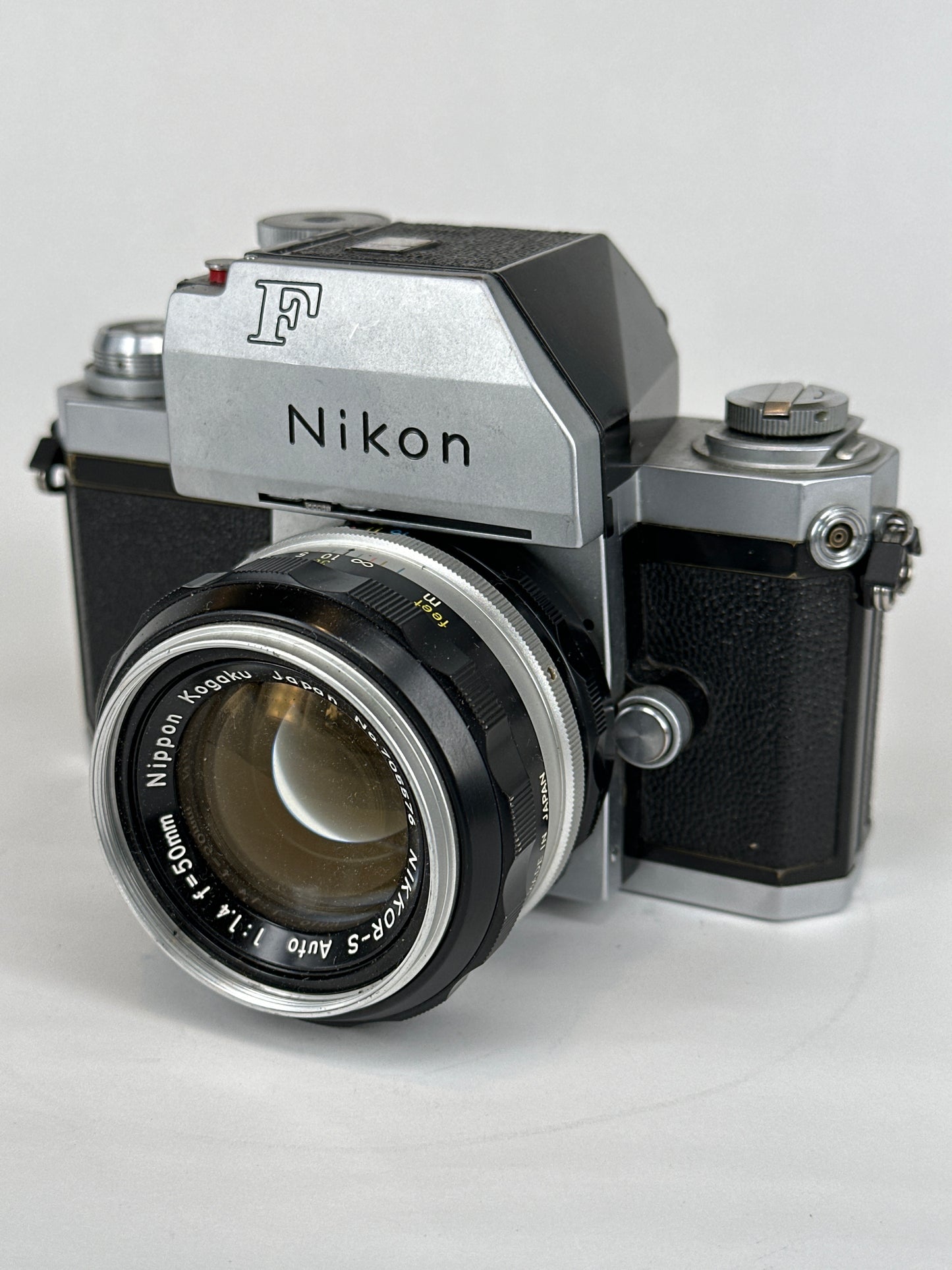 Nikon F with 50mm f1.4 lens