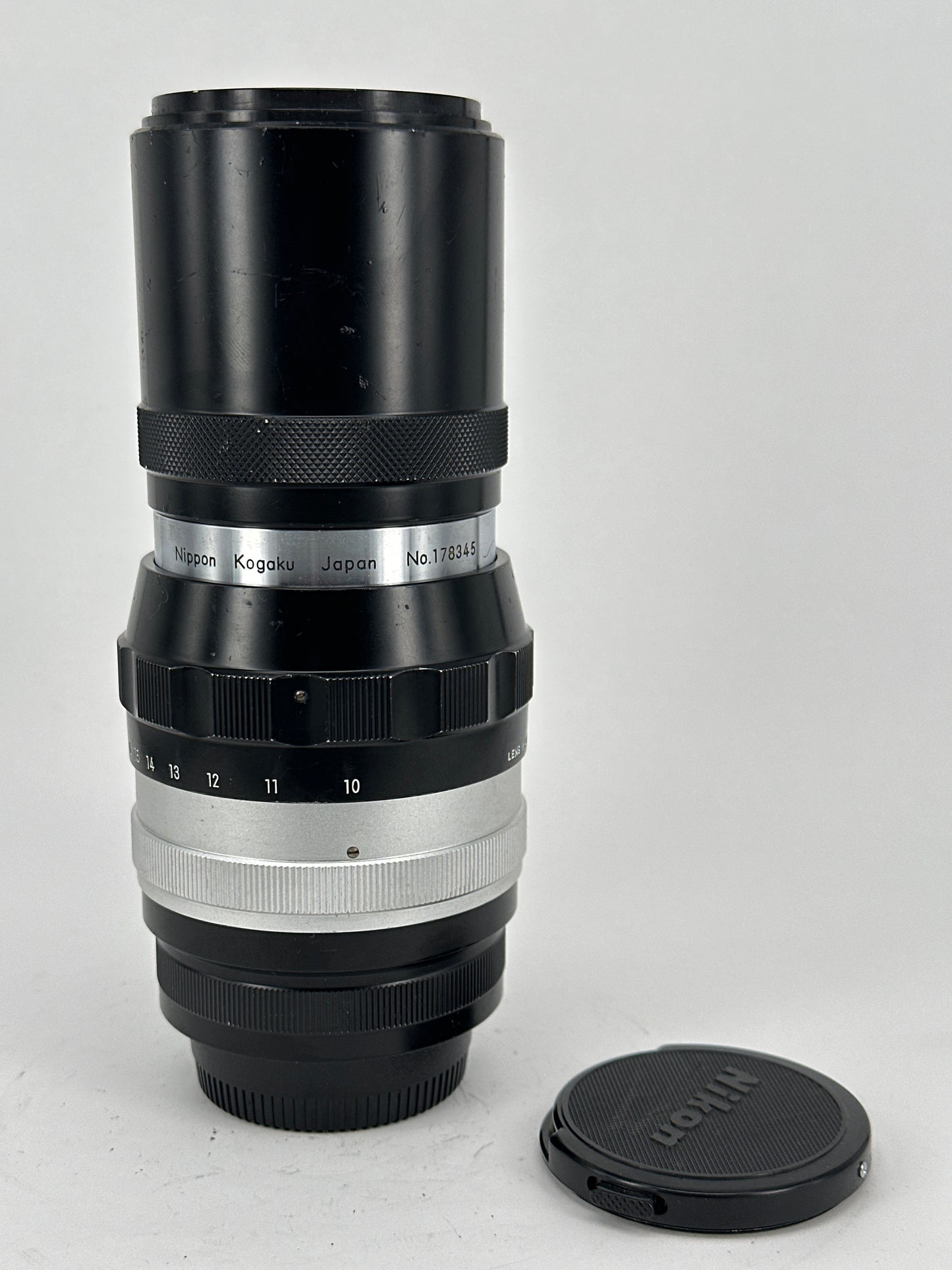 Nikkor-Q Auto 20cm f4 lens