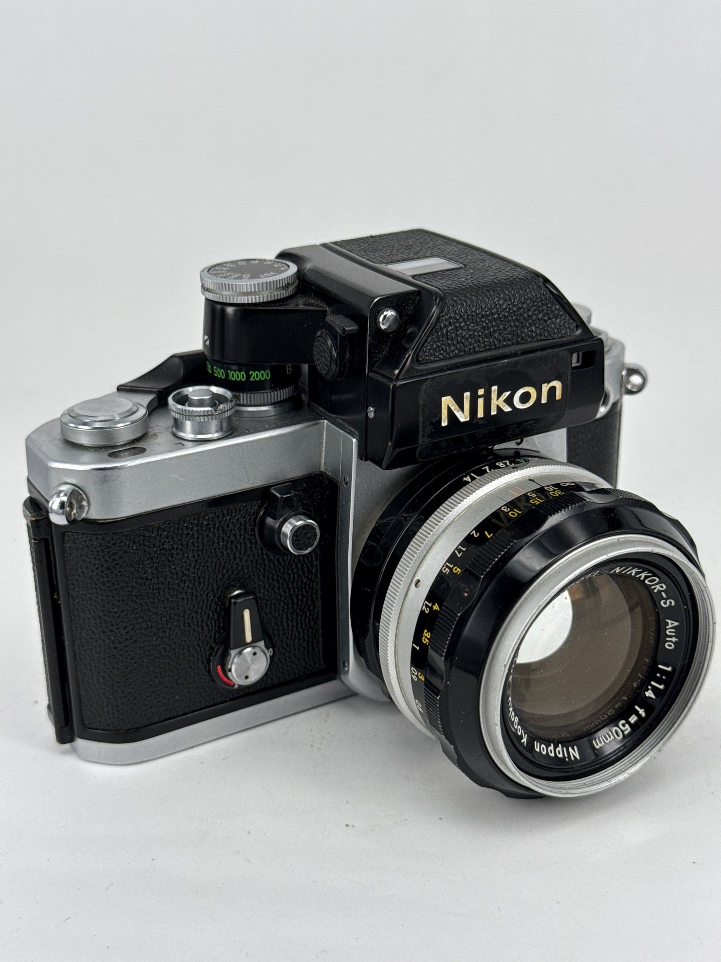 Nikon F2s with 50mm f1.4 lens