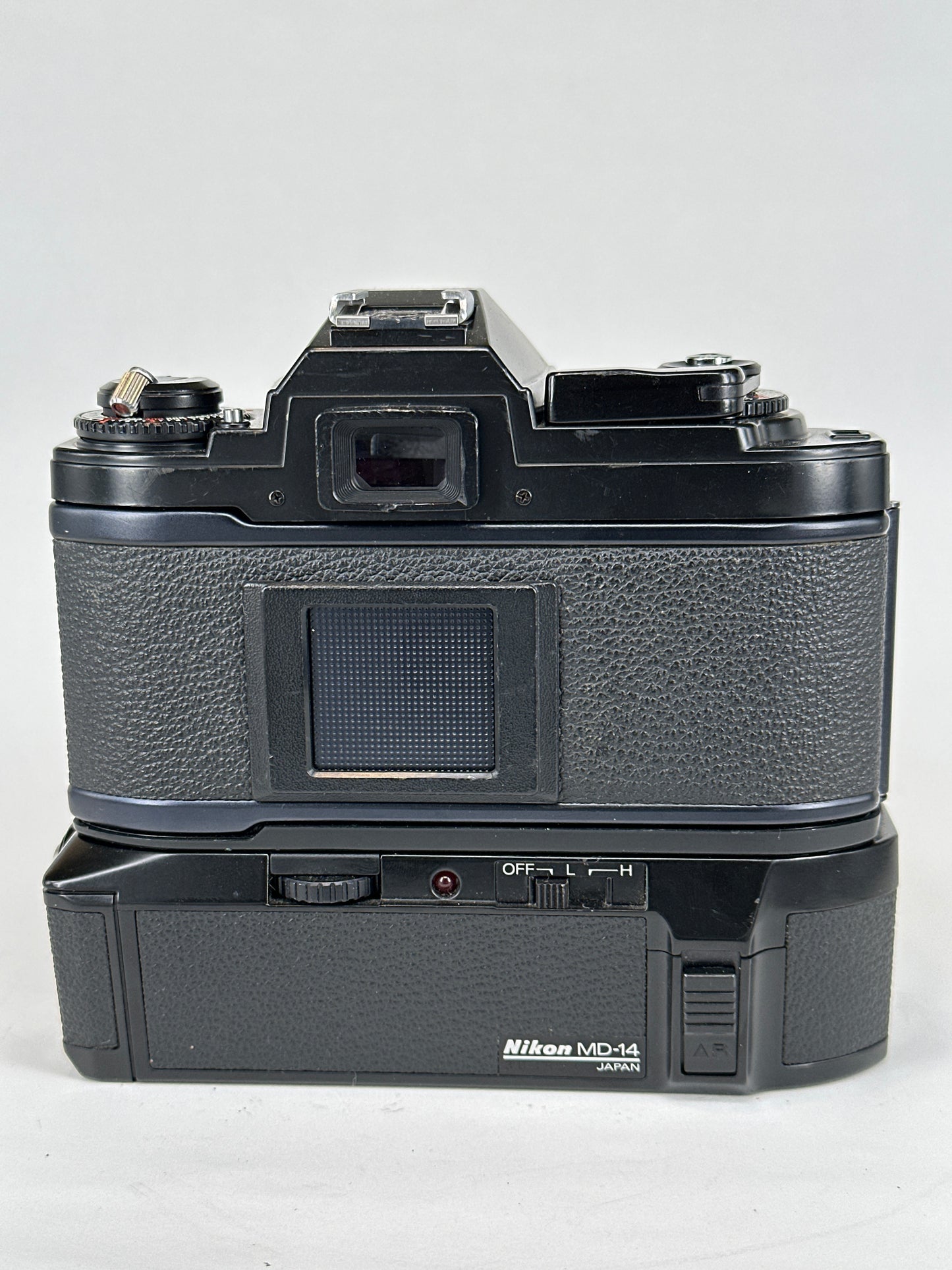 Nikon FG with MD-14 Motordrive