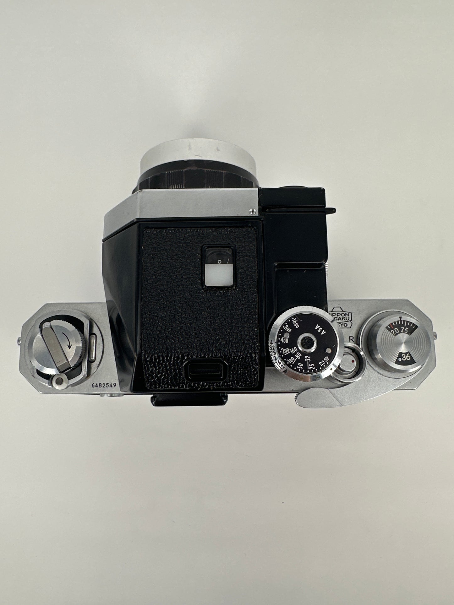 Nikon F with External Meter and Nikkor-S Auto 3.5cm f2.8 lens