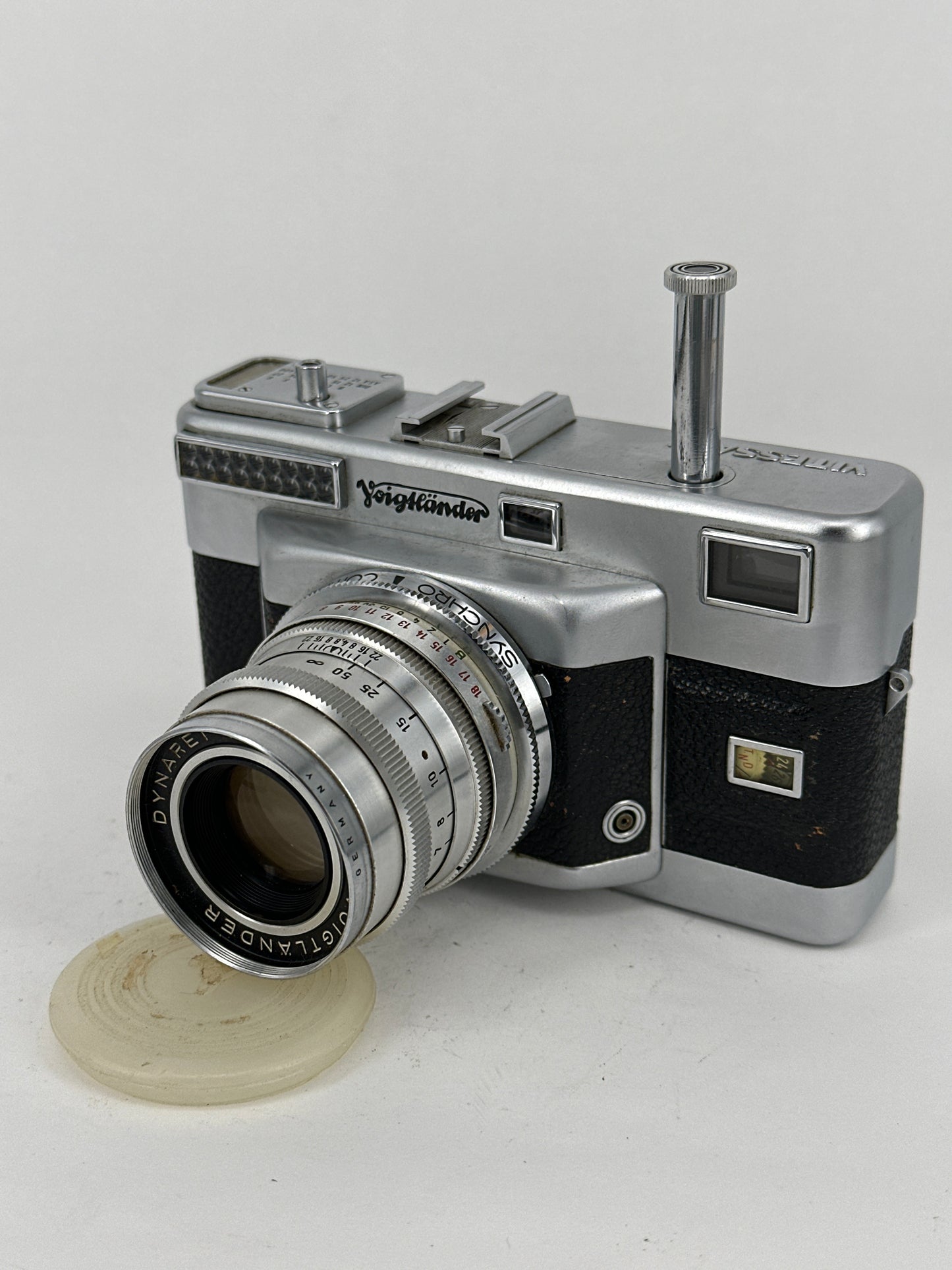 Voigtlander Vitessa T with Synchro-Compur Shutter and Dynaret 100mm f4.8 Lens
