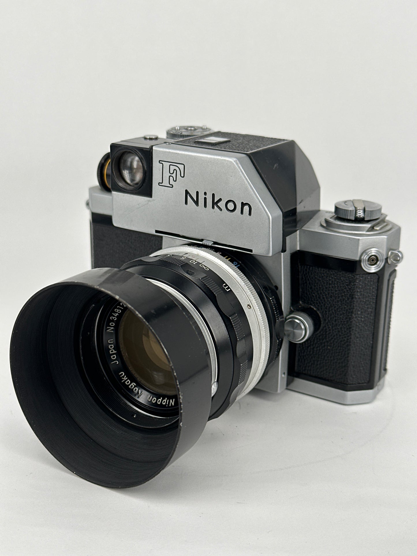Nikon F with Nikkor-S Auto 50mm f1.4 lens