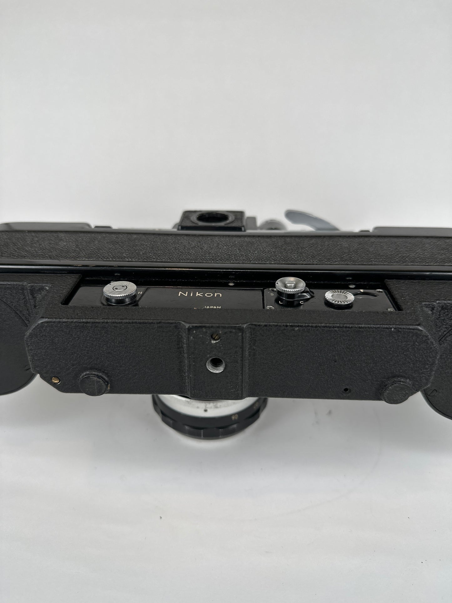 Nikon F with 250 Back and Motordrive