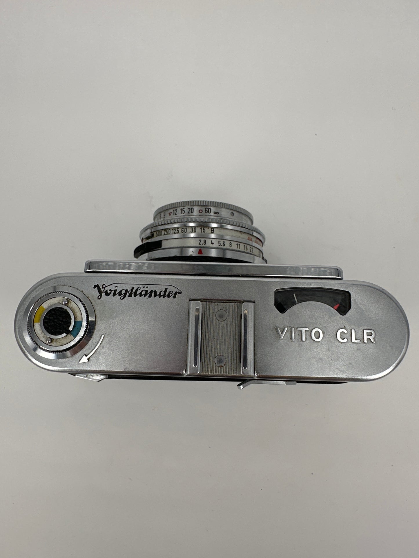 Voigtlander Vito CLR with Pronto-LK Shutter and Lanther 50mm f2.8 lens