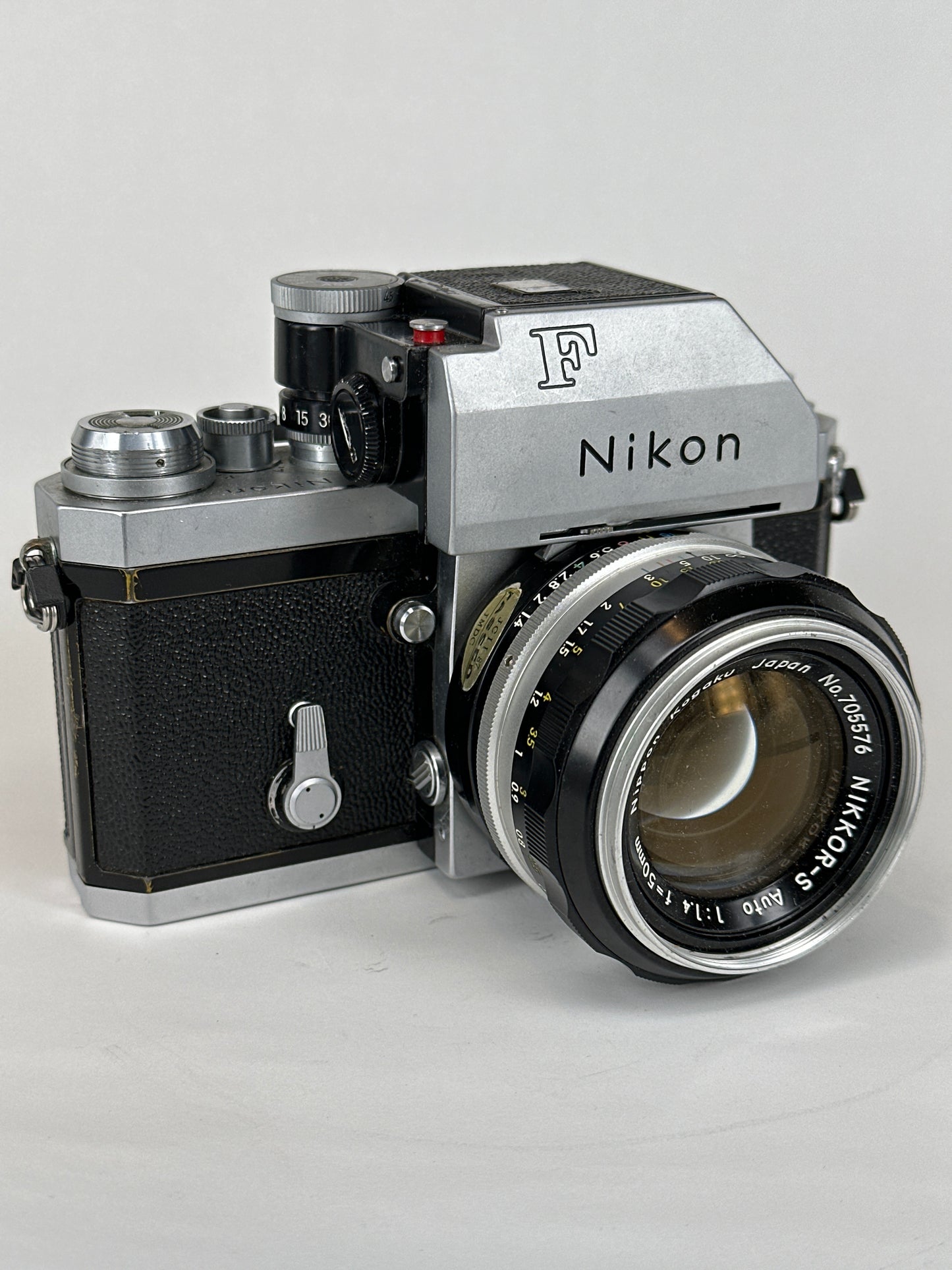 Nikon F with 50mm f1.4 lens