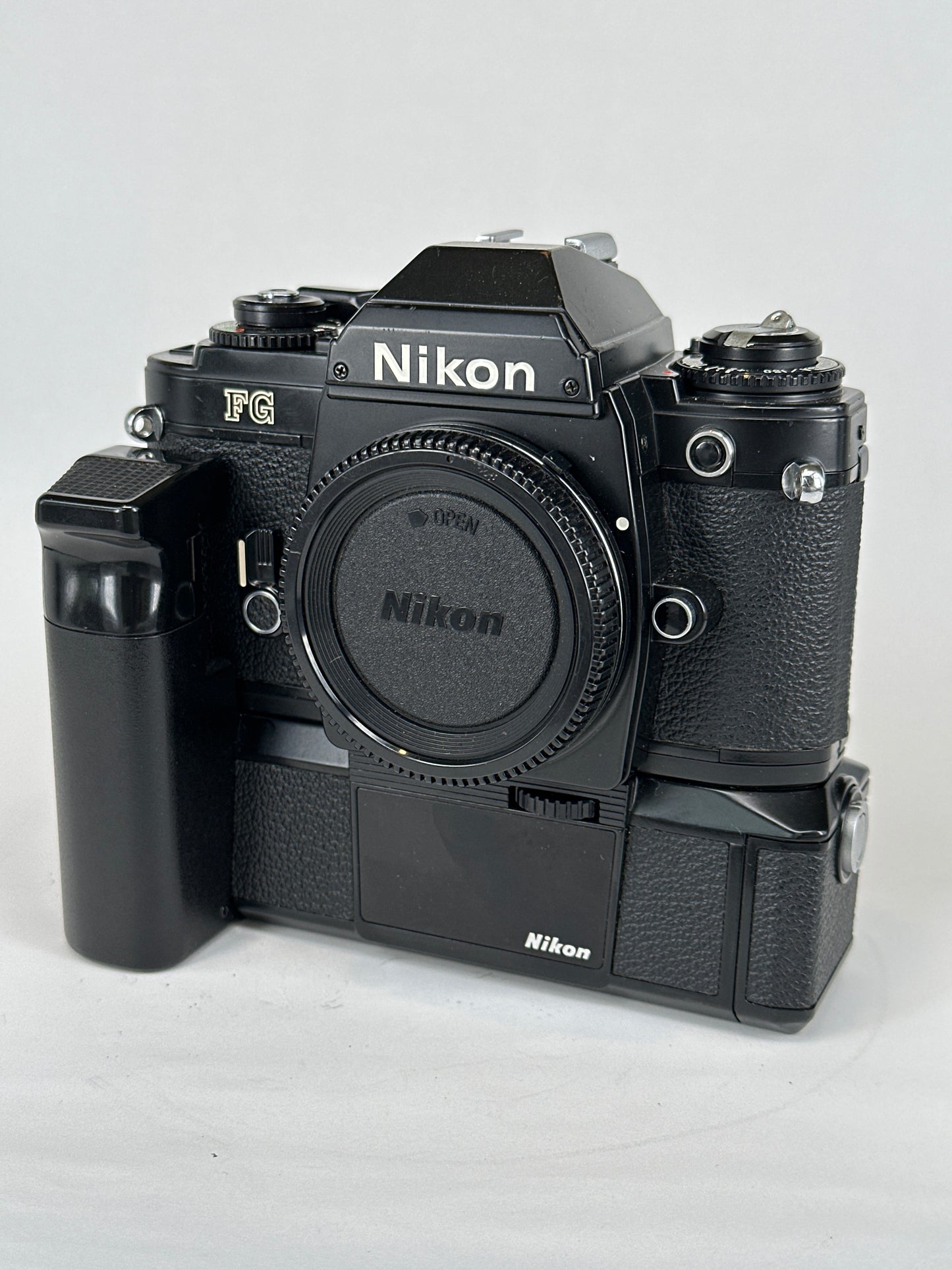 Nikon FG with MD-14 Motordrive