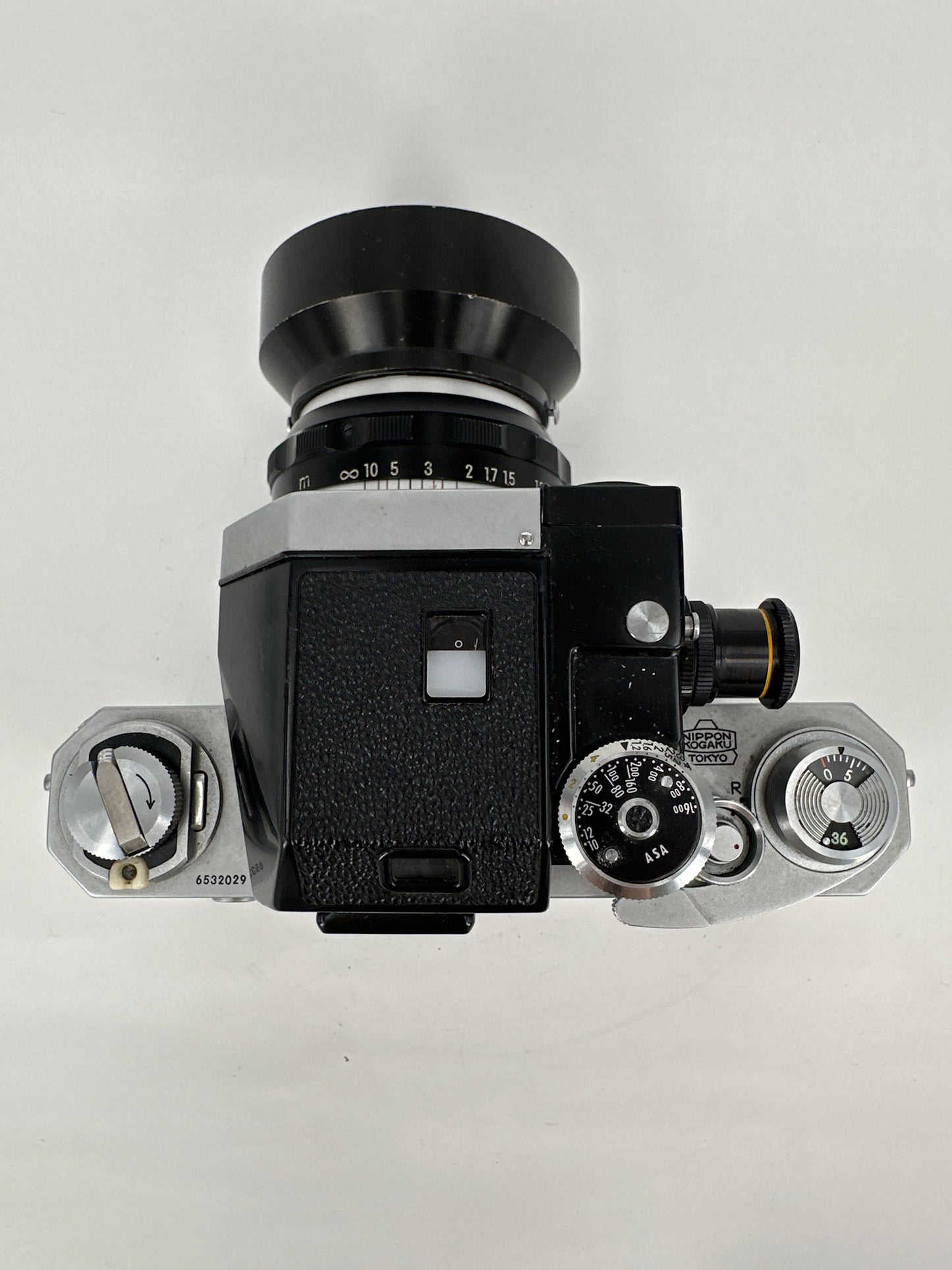 Nikon F with Nikkor-S Auto 50mm f1.4 lens