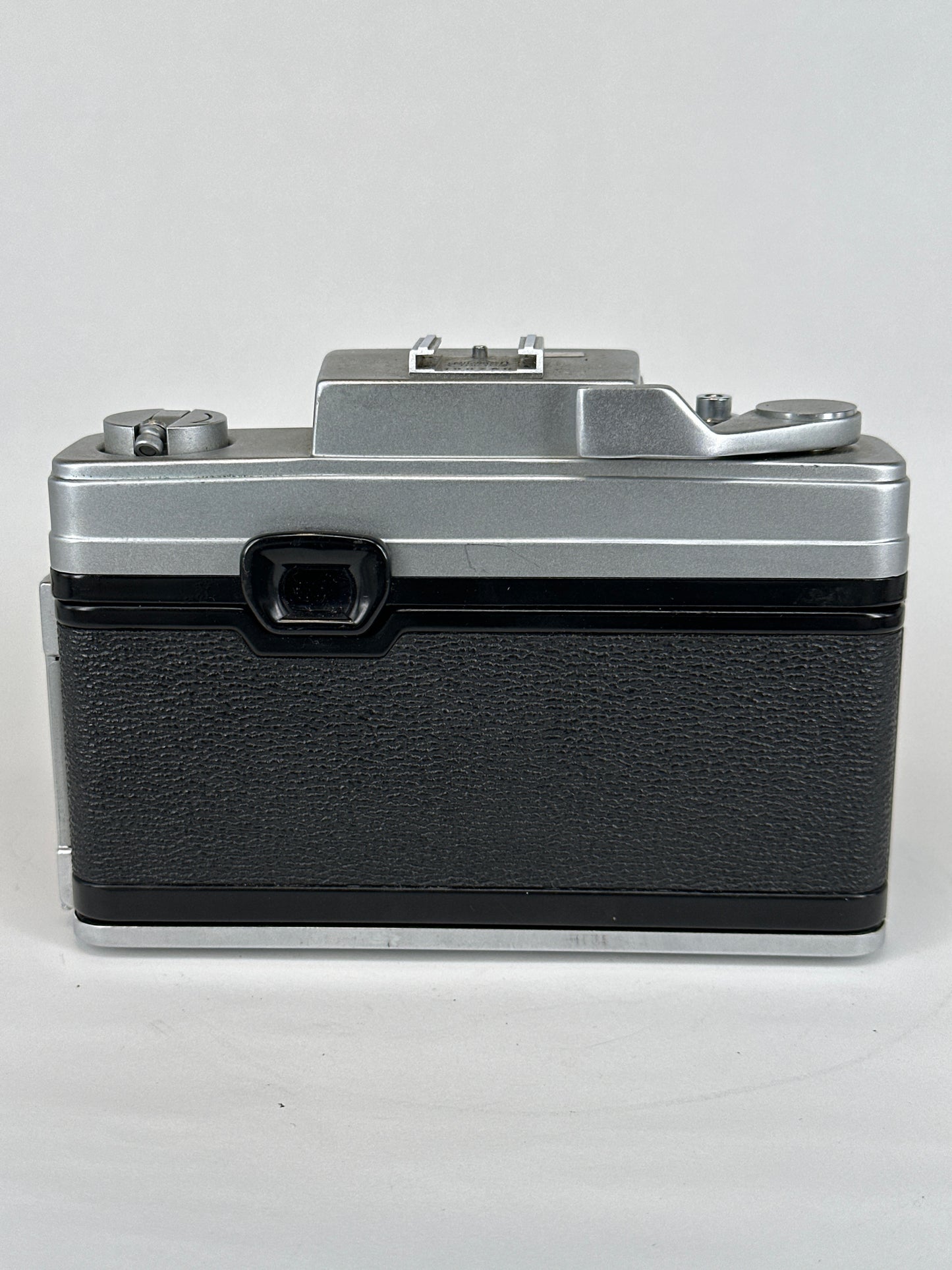 Nikkorex with 50mm f2.5 lens and 2 auxiliary lenses: Nikkorex-Tele f5.6 and Nikkorex-Wide f5.6
