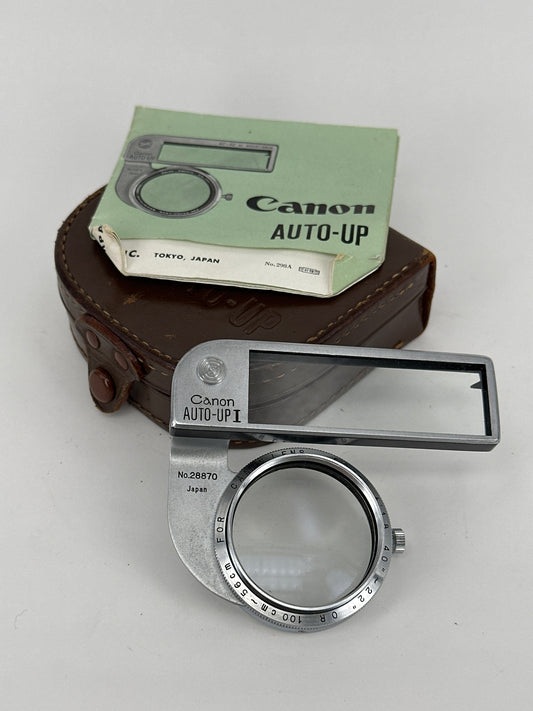 Canon Auto-Up I 40"-22" or 100cm-56cm for 50mm f1.8