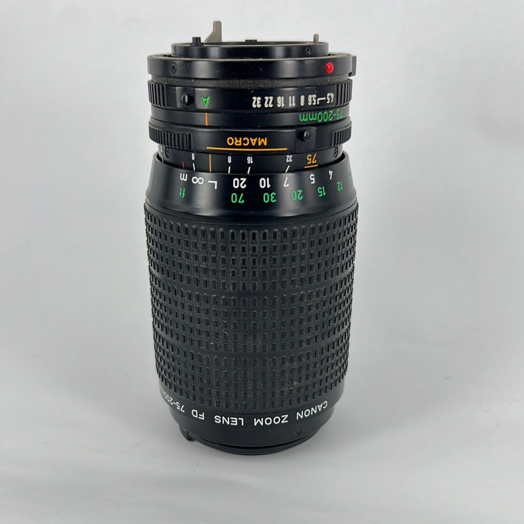 Canon new FD 75-200 zoom lens