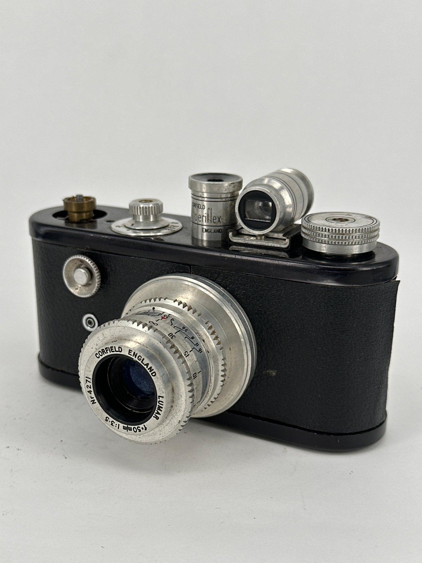 Corifeld Periflex England with Lamar 50mm f3.5 lens