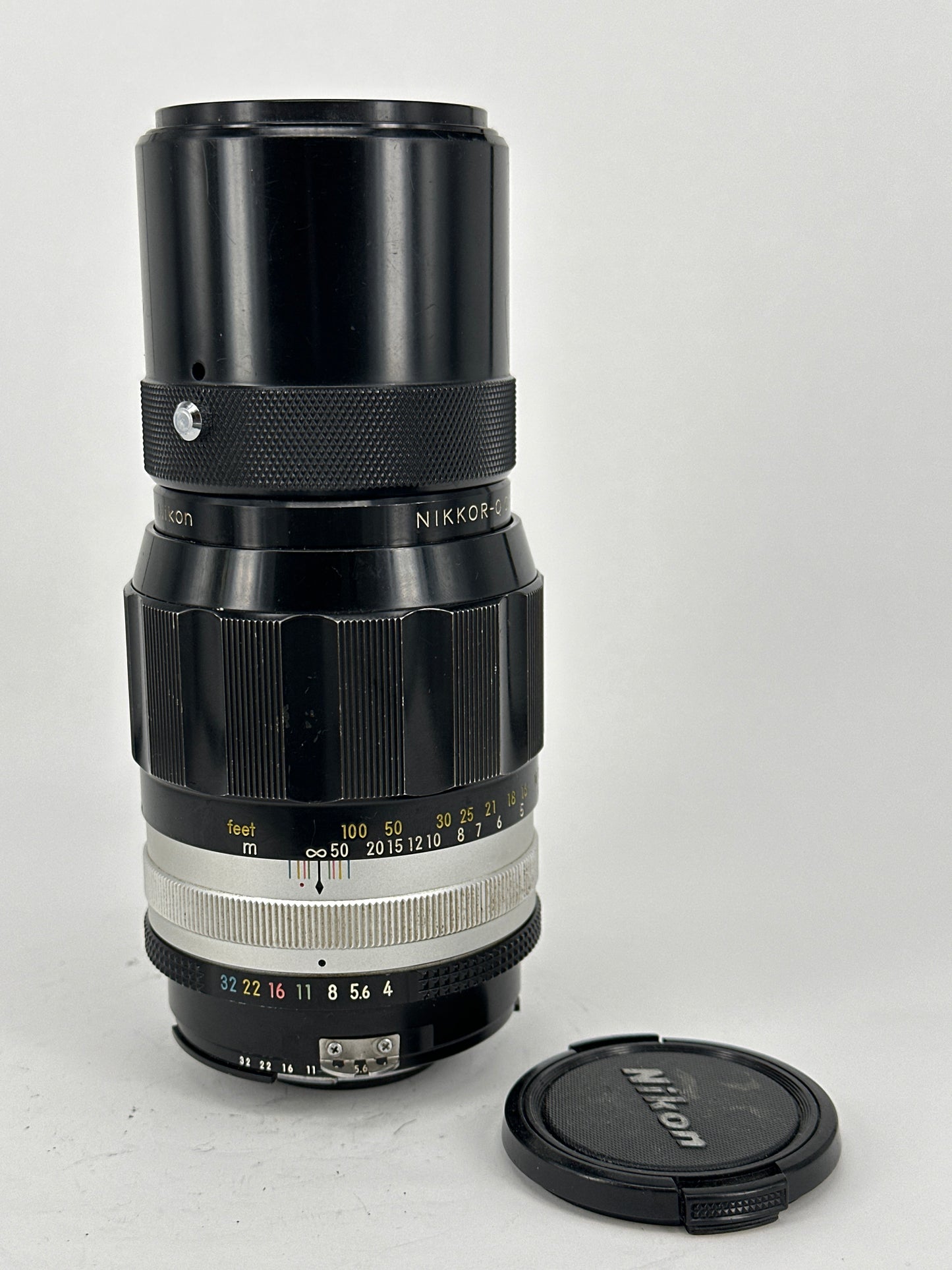 Nikkor-Q C Auto 200mm f4 lens Pre-AI with AI adaptation