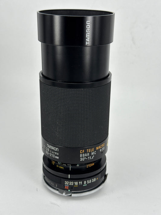 Tamron 80-210 f3.8-4 with Nikon AI adapter