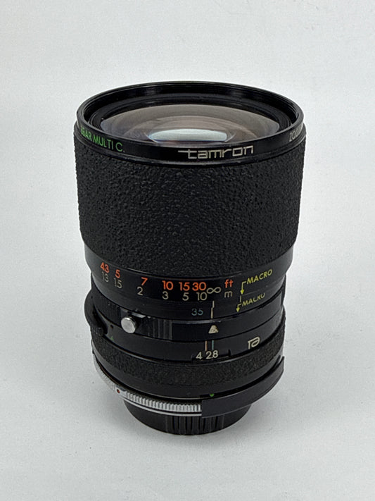 Tamron 35-80 f2.8-3.5 with Minolta MD adapter