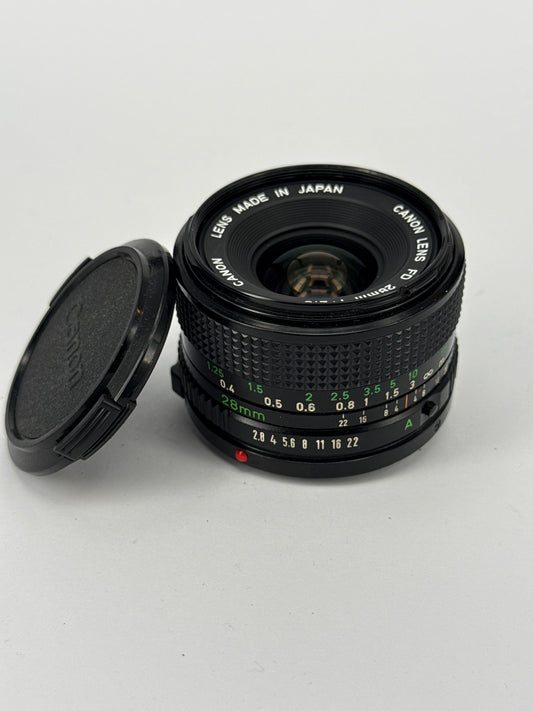 Canon FD 28mm f2.8