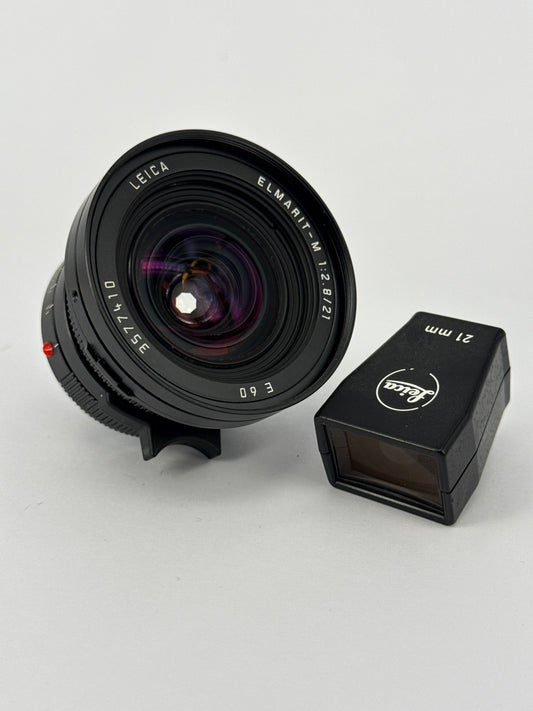 Leica Elmarit -M 21mm f2.8 with finder