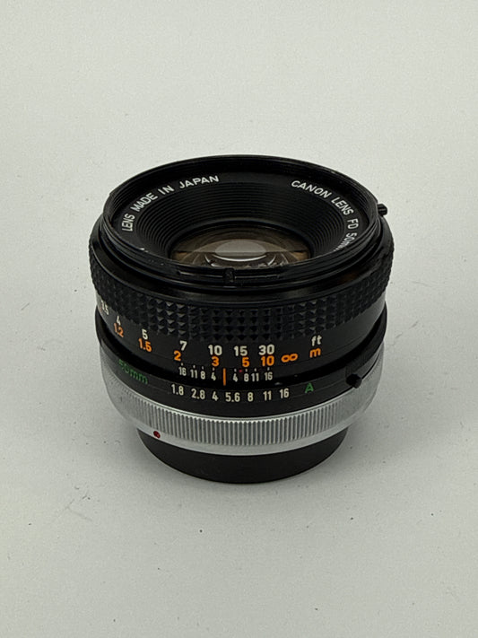 Canon FD 50mm f1.8