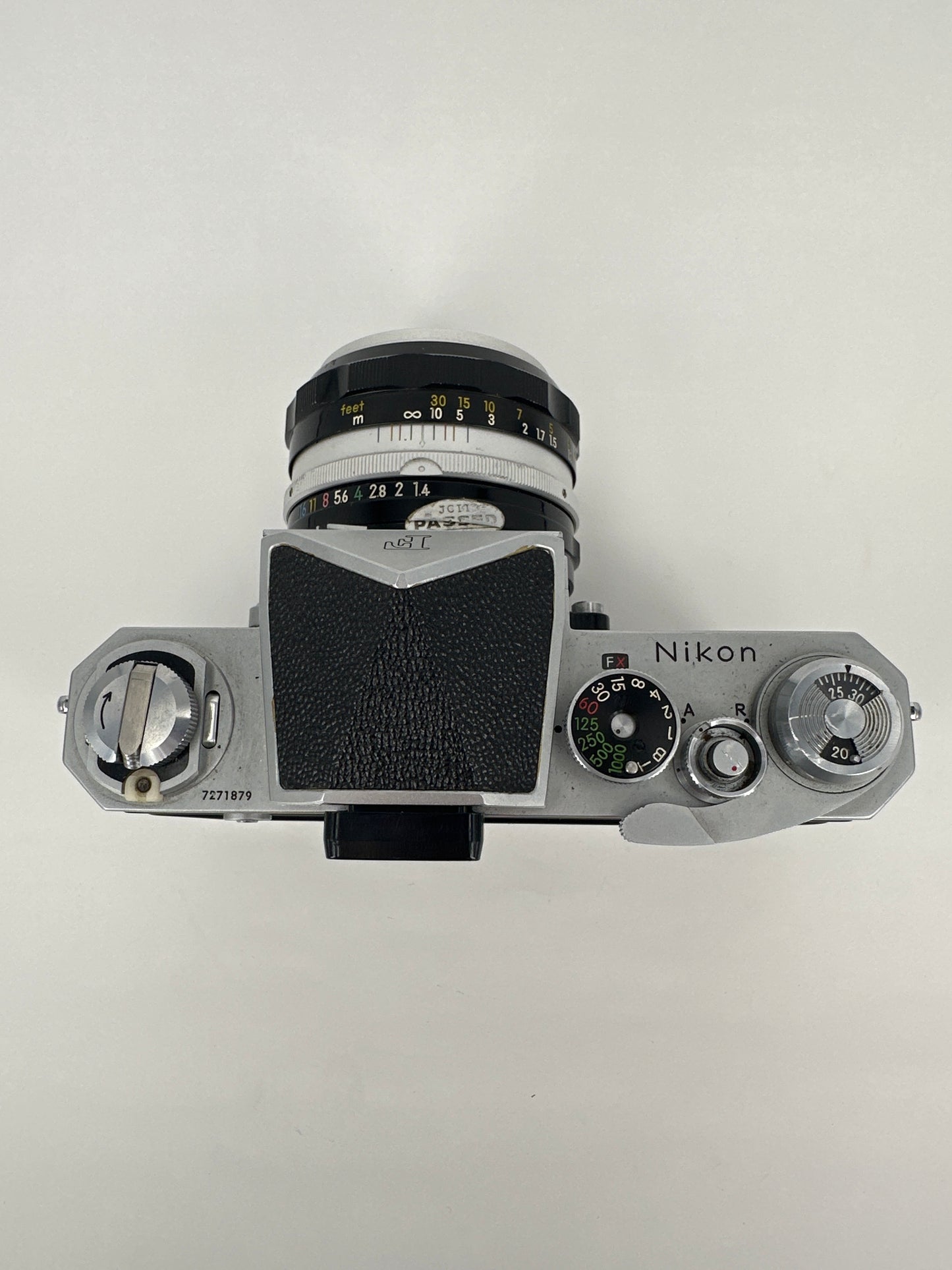 Nikon F with Nikkor-S Auto 50mm f1.4 lens
