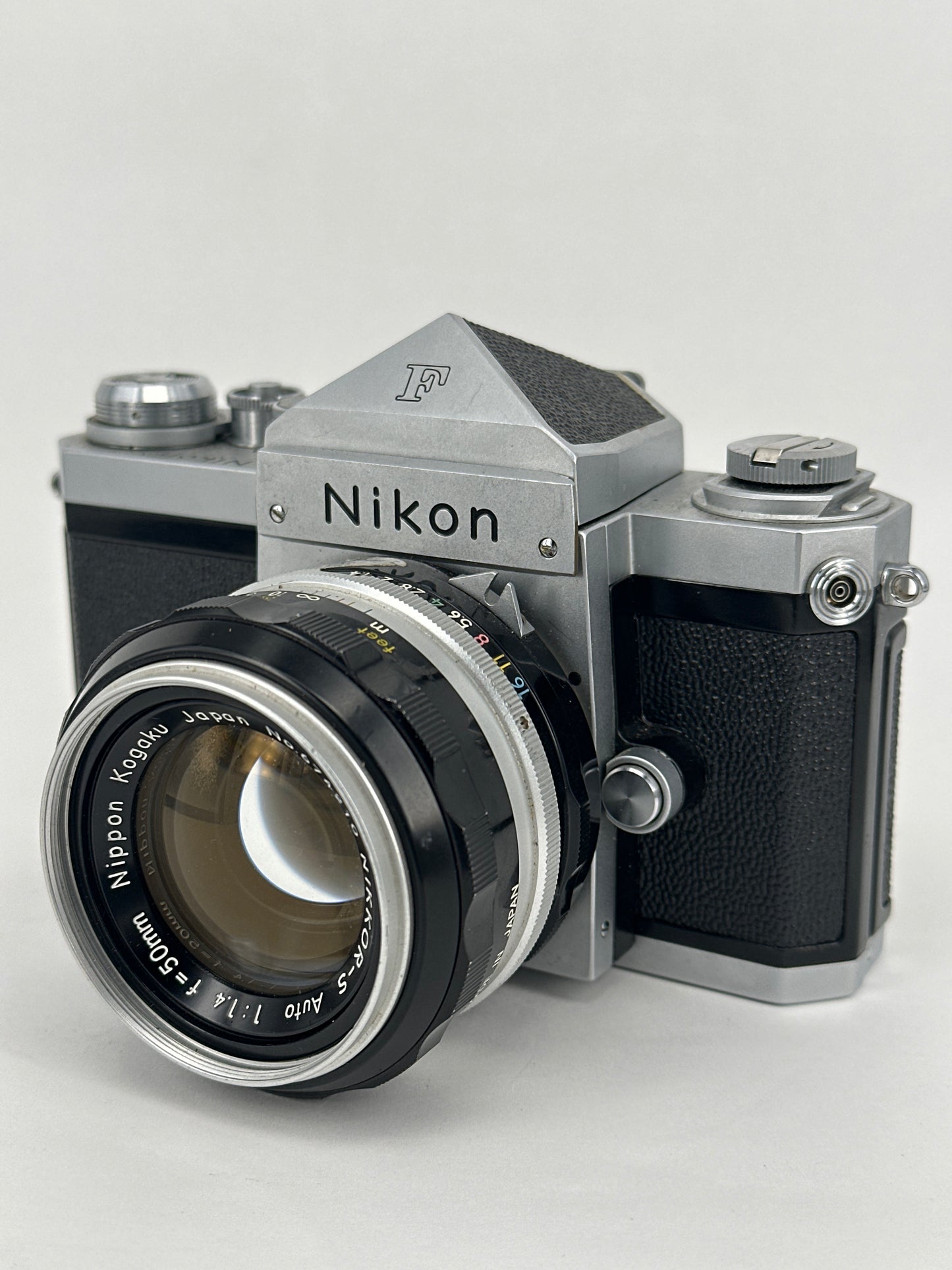 Nikon F with Nikkor-S Auto 50mm f1.4 lens