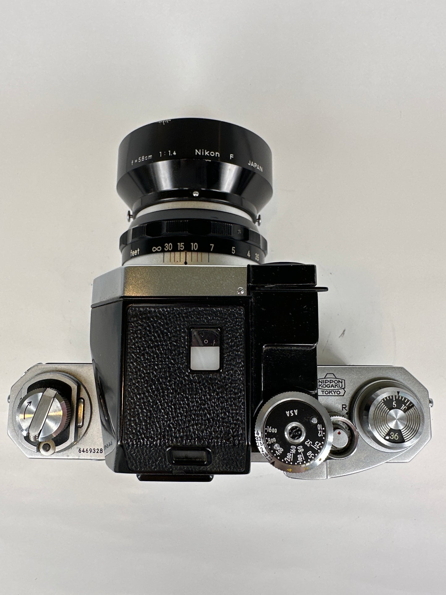 Nikon F with 50mm f1.4 lens