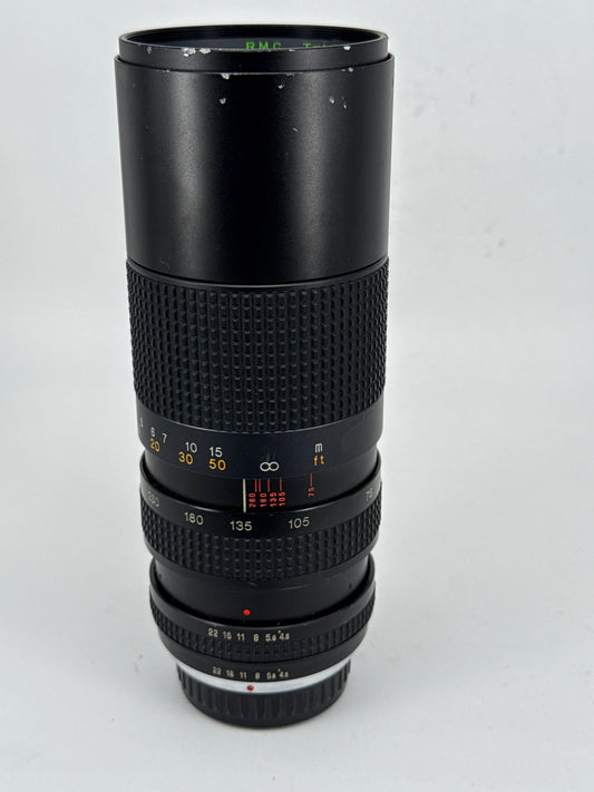 Tokina 75-260 f4.5 for Pentax PK mount