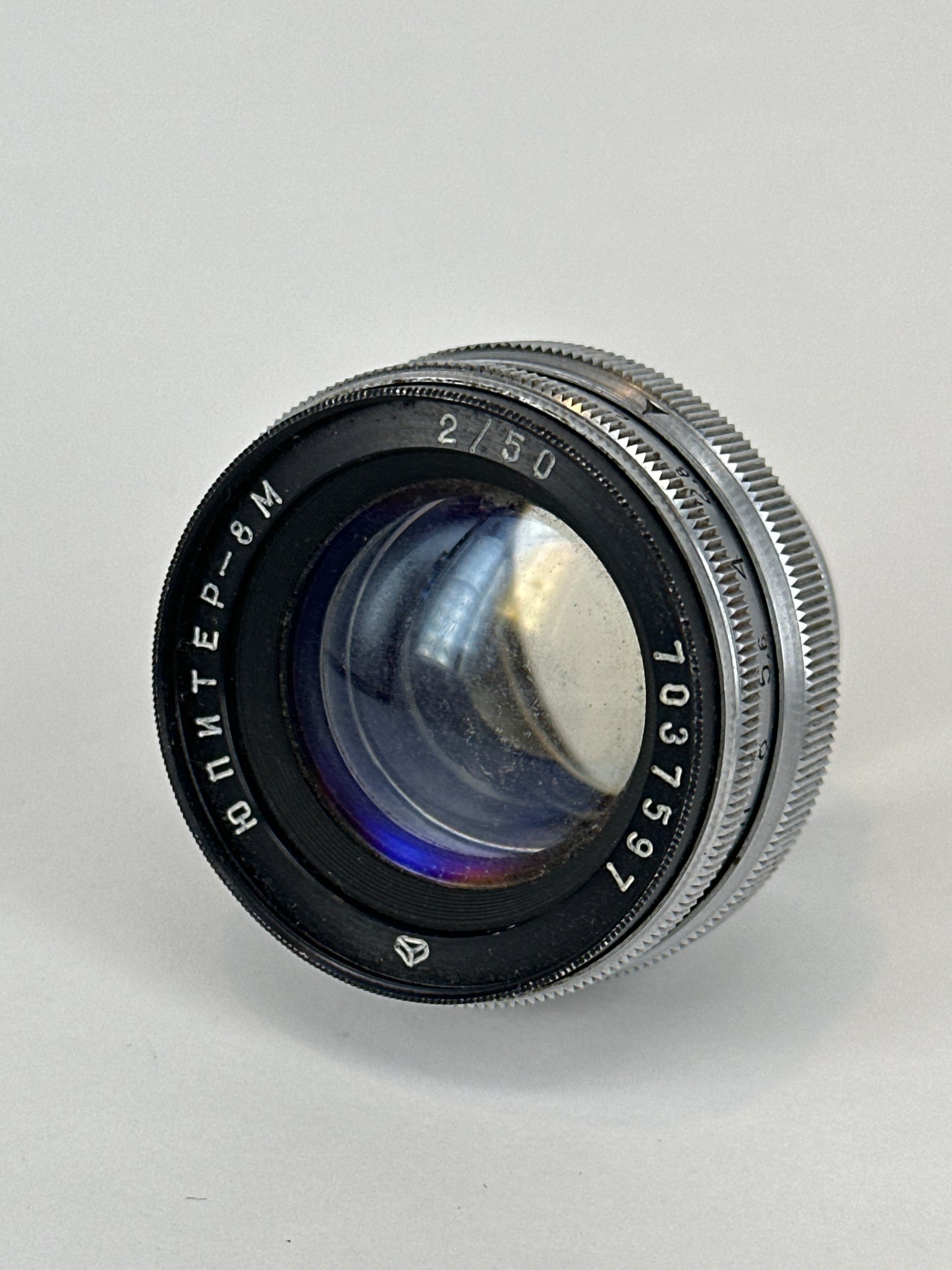 Jupiter-8M Contax rangefinder mount 50mm f2 lens