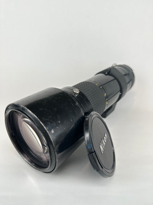 Nikkor*ED 400mm f5.6 Pre-AI with AI adaptation lens