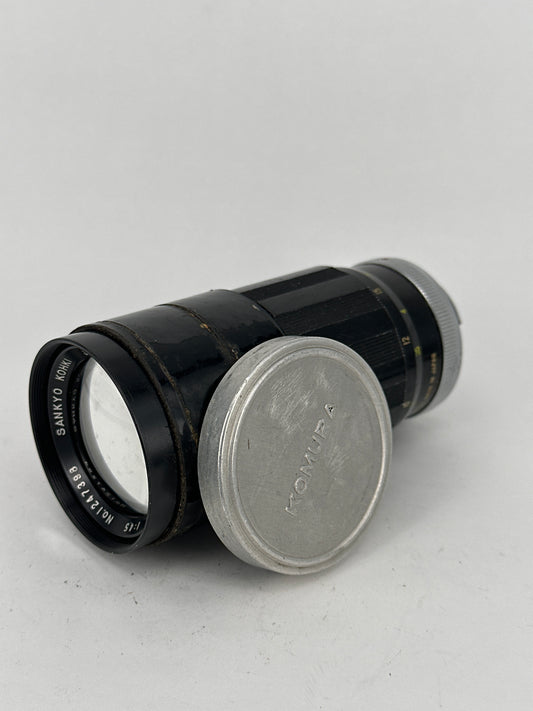 Komura Sankyo Kohki 200mm f4.5 lens with mould