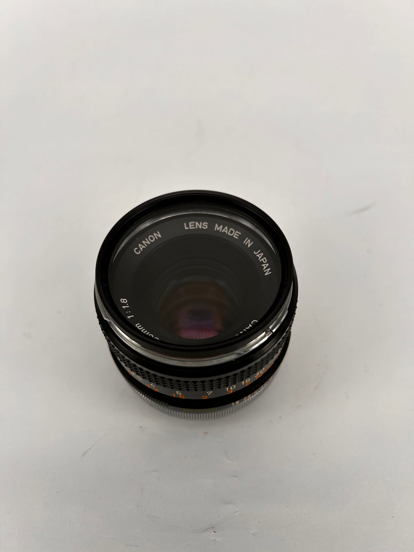 Cannon lens 50mm F 1.8