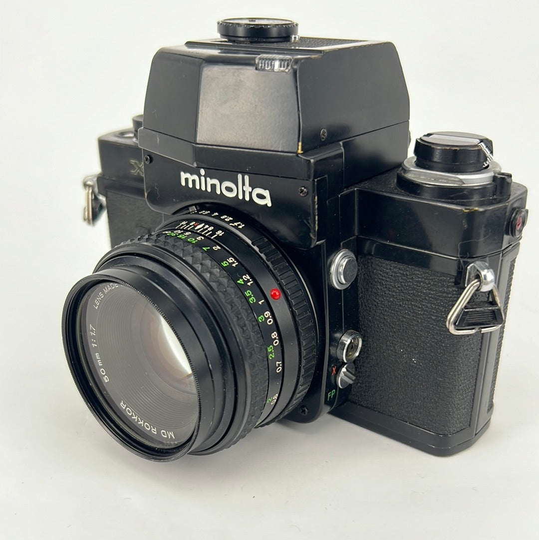 Minolta XK with metered prism and 50mm f1.7