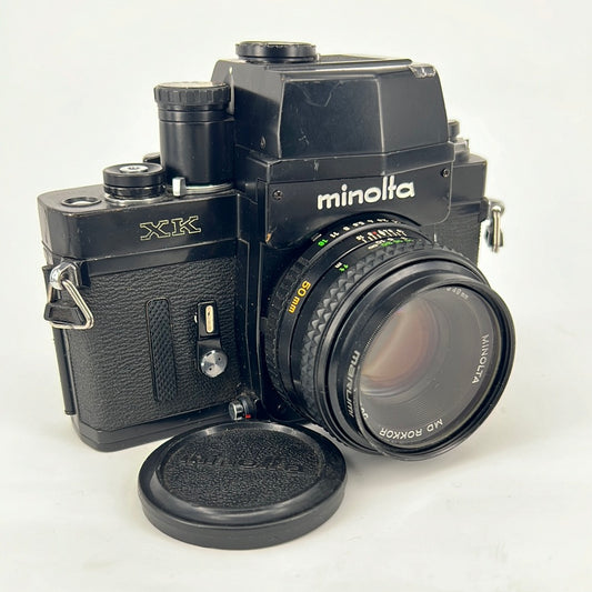 Minolta XK with metered prism and 50mm f1.7