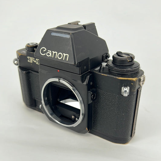 Canon new F1 camera and AE Finder