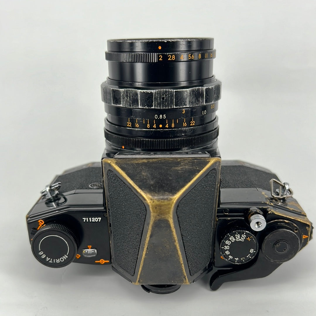 Norita 66 with 80mm f2 lens