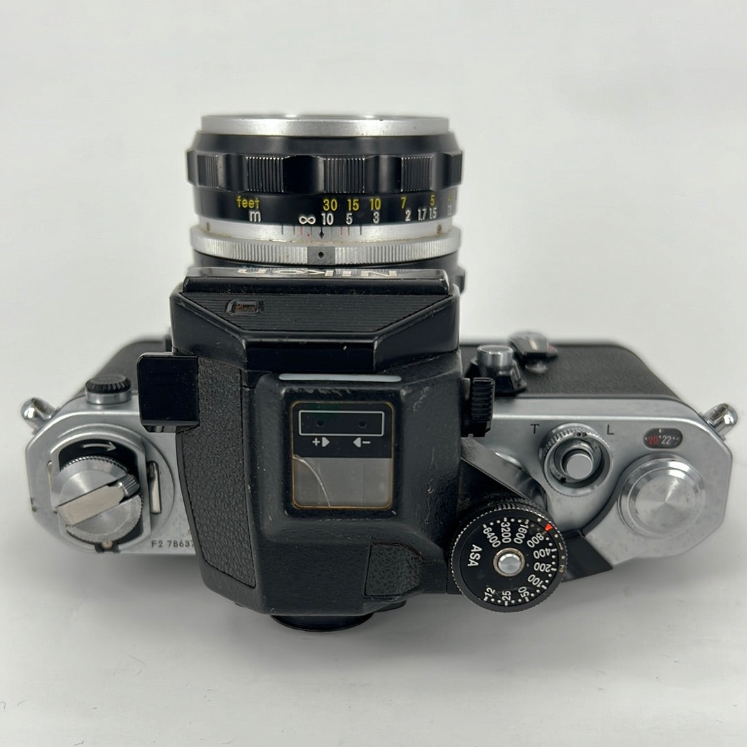 Nikon F2 with a metered DP2 prism and 50mm f2